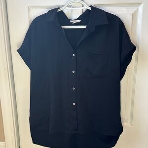 Entro Black Button Up Shirt